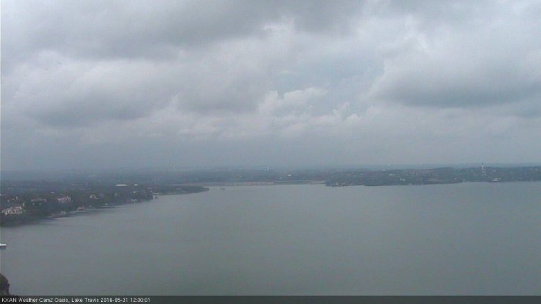 Lake Travis webcam, May 31, 2016 11:10 AM CT