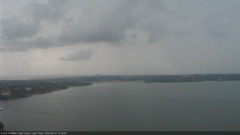 Lake Travis webcam, May 31, 2016 11:40 AM CT