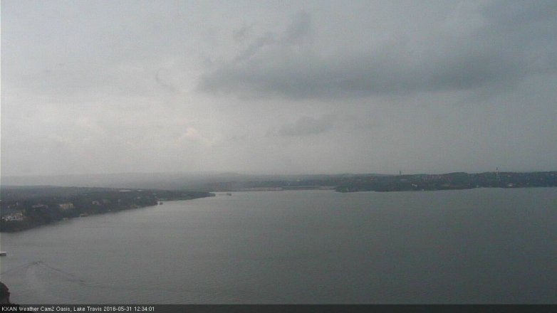 Lake Travis webcam, May 31, 2016 12:00 PM CT