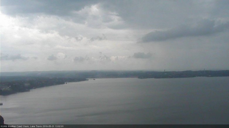 Lake Travis webcam, May 31, 2016 12:15 PM CT