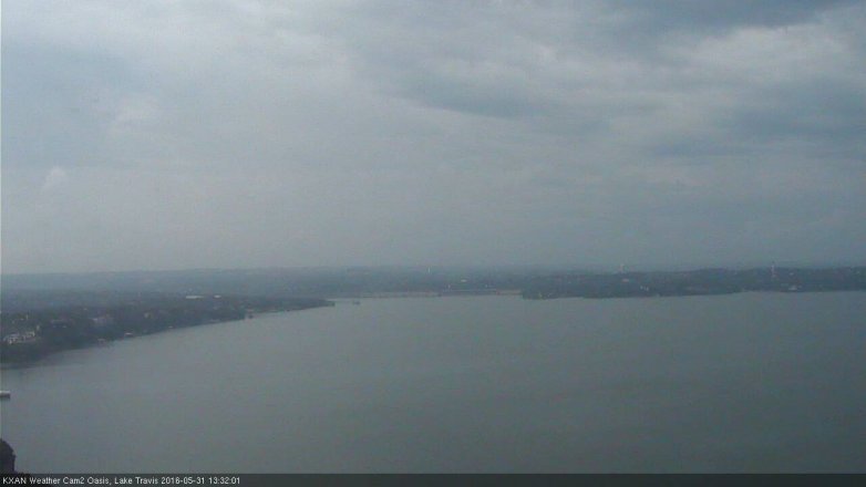 Lake Travis webcam, May 31, 2016 12:35 PM CT