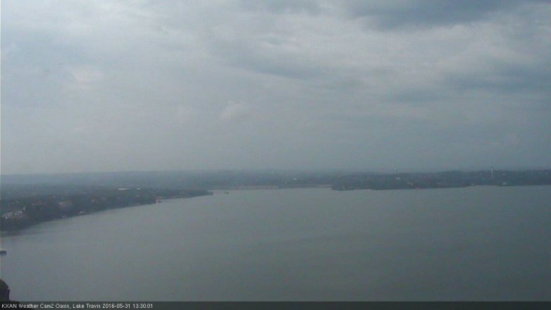 Lake Travis webcam, May 31, 2016 12:50 PM CT