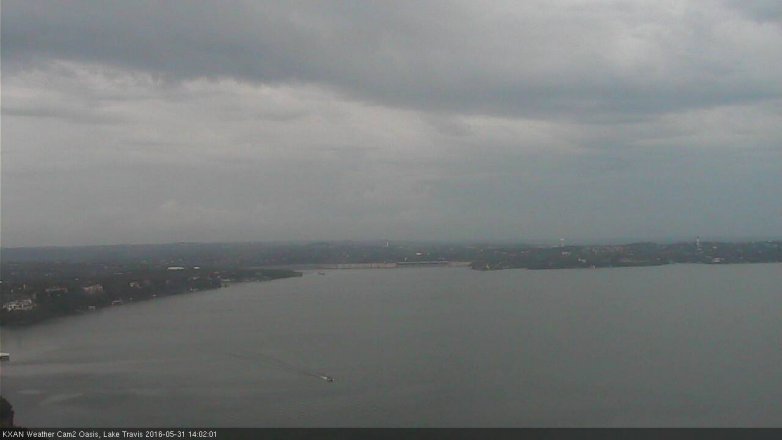 Lake Travis webcam, May 31, 2016 1:05 PM CT
