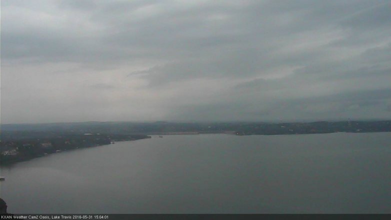 Lake Travis webcam, May 31, 2016 2:10 PM CT