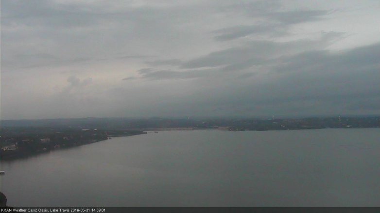 Lake Travis webcam, May 31, 2016 2:20 PM CT