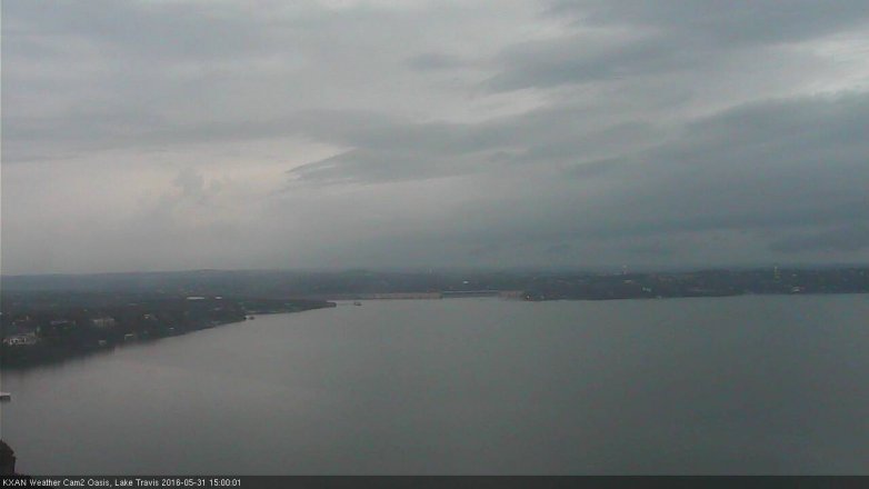 Lake Travis webcam, May 31, 2016 2:40 PM CT