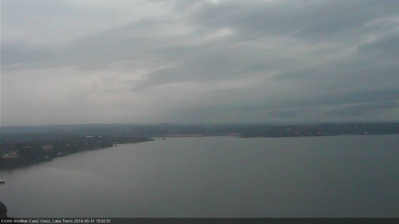Lake Travis webcam, May 31, 2016 3:10 PM CT