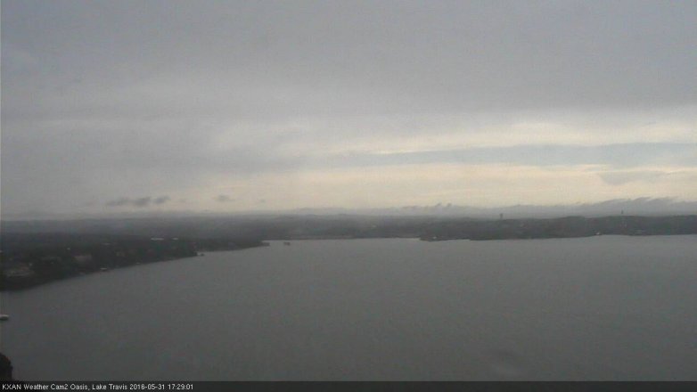 Lake Travis webcam, May 31, 2016 4:45 PM CT