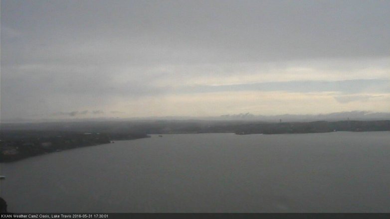 Lake Travis webcam, May 31, 2016 4:50 PM CT