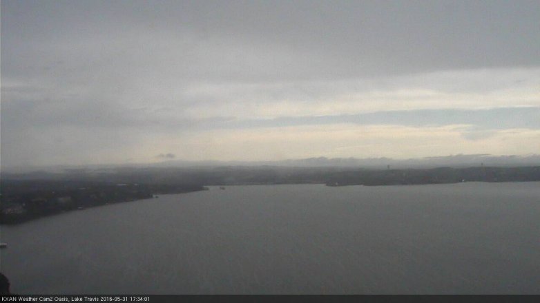 Lake Travis webcam, May 31, 2016 4:55 PM CT