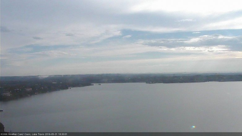 Lake Travis webcam, May 31, 2016 5:35 PM CT
