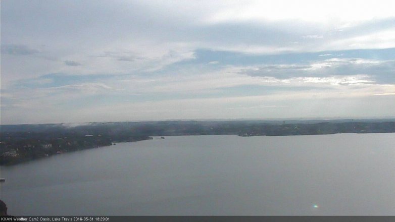 Lake Travis webcam, May 31, 2016 5:55 PM CT