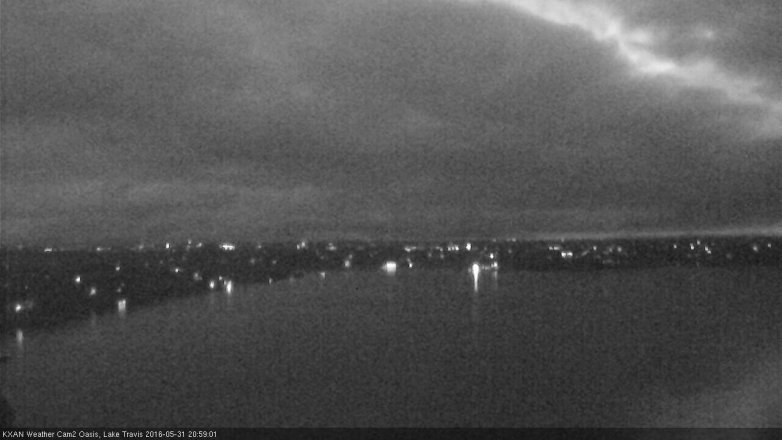 Lake Travis webcam, May 31, 2016 8:15 PM CT