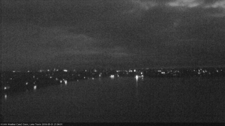 Lake Travis webcam, May 31, 2016 8:25 PM CT