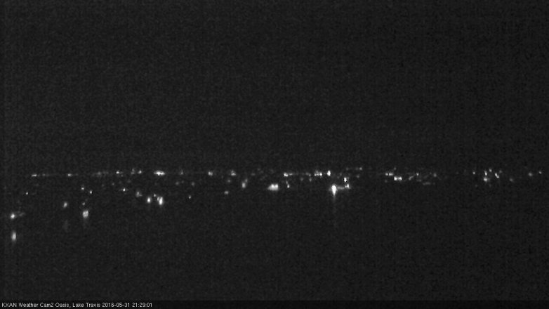 Lake Travis webcam, May 31, 2016 8:40 PM CT
