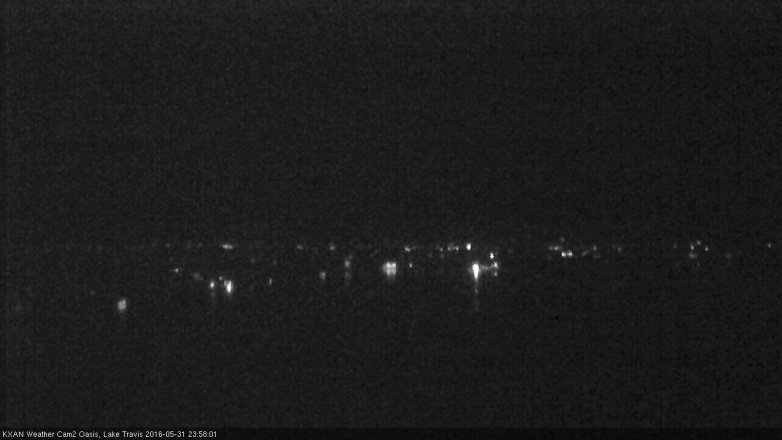 Lake Travis webcam, May 31, 2016 11:05 PM CT
