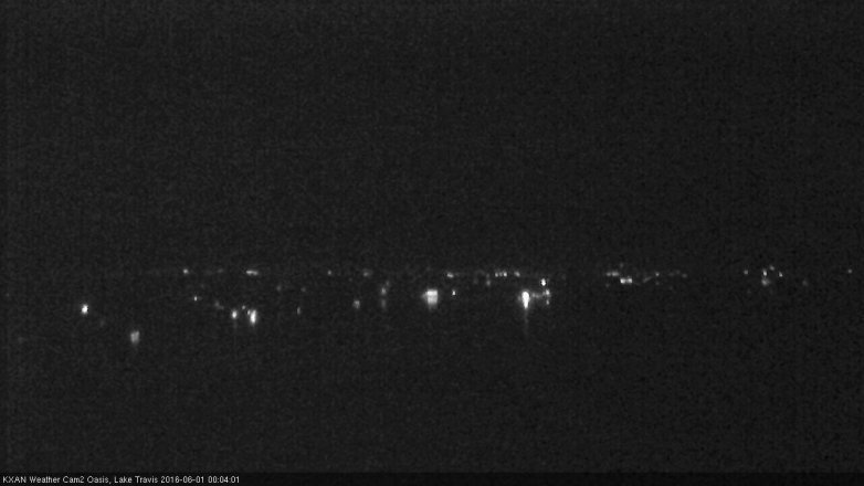 Lake Travis webcam, May 31, 2016 11:15 PM CT