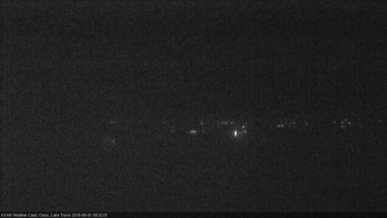 Lake Travis webcam, May 31, 2016 11:50 PM CT