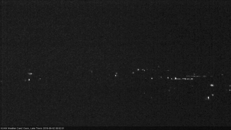 Lake Travis webcam, June 1, 2016 11:05 PM CT