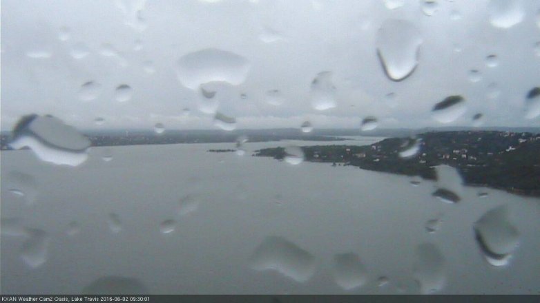 Lake Travis webcam, June 2, 2016 9:00 AM CT