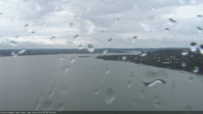 Lake Travis webcam, June 2, 2016 10:20 AM CT