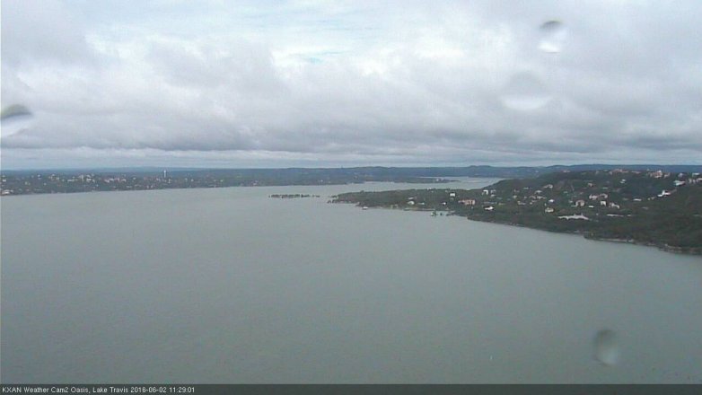 Lake Travis webcam, June 2, 2016 10:50 AM CT
