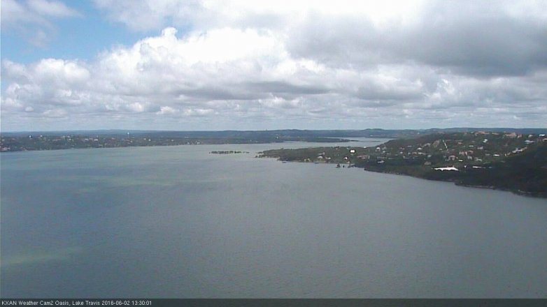 Lake Travis webcam, June 2, 2016 12:50 PM CT