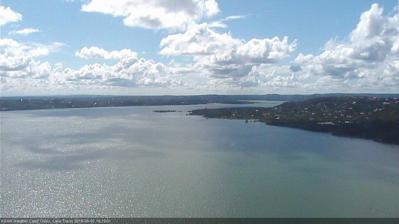 Lake Travis webcam, June 2, 2016 3:40 PM CT