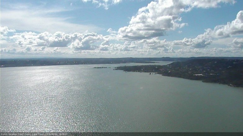 Lake Travis webcam, June 2, 2016 4:25 PM CT