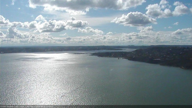 Lake Travis webcam, June 2, 2016 4:45 PM CT