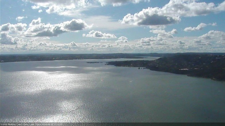 Lake Travis webcam, June 2, 2016 4:50 PM CT