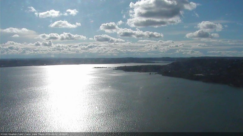 Lake Travis webcam, June 2, 2016 5:10 PM CT