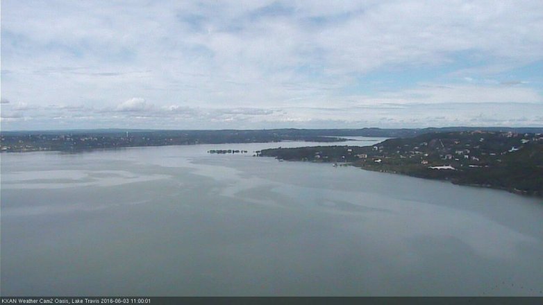 Lake Travis webcam, June 3, 2016 10:05 AM CT