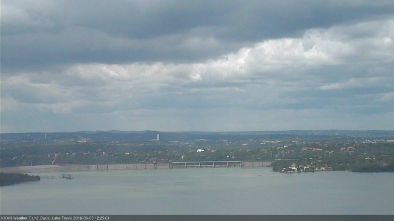 Lake Travis webcam, June 3, 2016 11:50 AM CT
