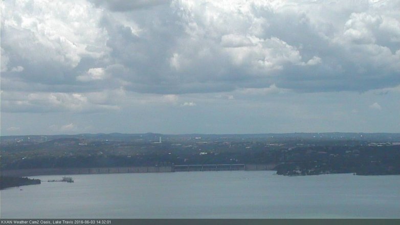 Lake Travis webcam, June 3, 2016 1:50 PM CT