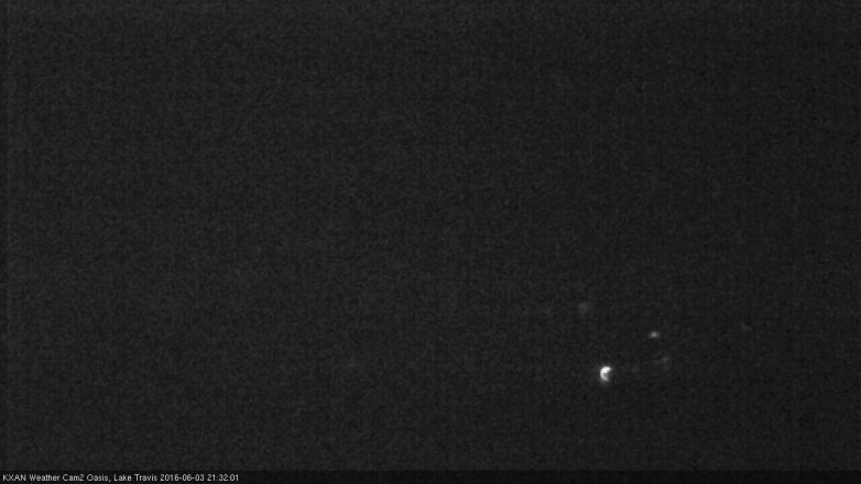 Lake Travis webcam, June 3, 2016 8:40 PM CT