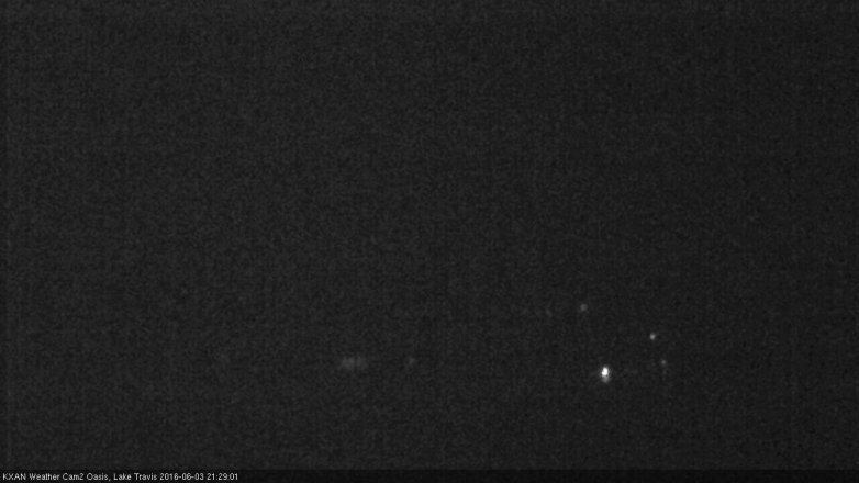 Lake Travis webcam, June 3, 2016 8:50 PM CT