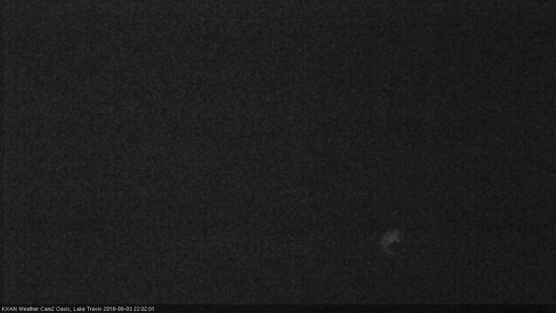 Lake Travis webcam, June 3, 2016 9:05 PM CT