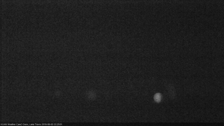 Lake Travis webcam, June 3, 2016 9:55 PM CT