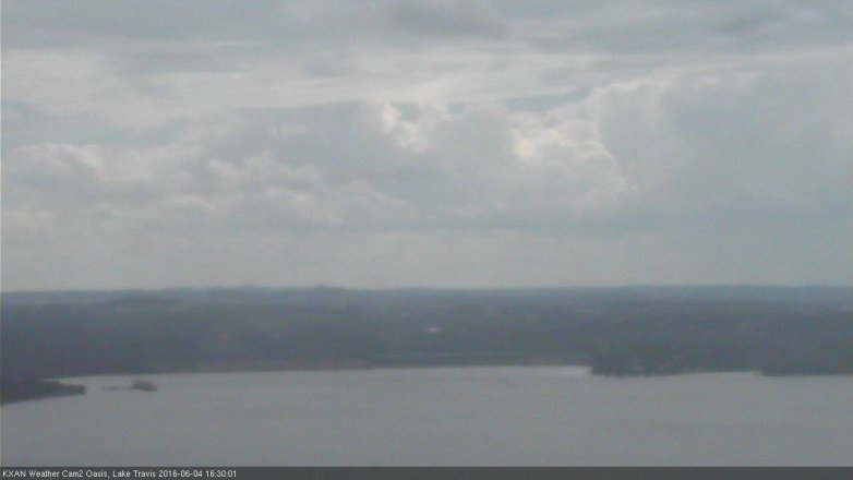 Lake Travis webcam, June 4, 2016 3:45 PM CT