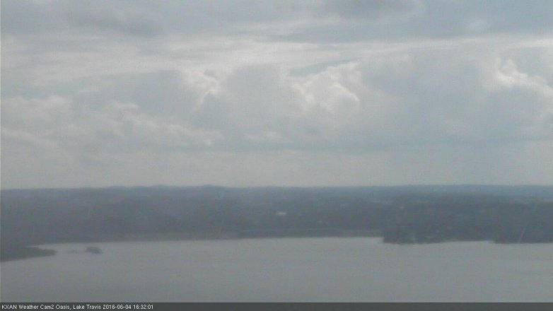 Lake Travis webcam, June 4, 2016 3:50 PM CT