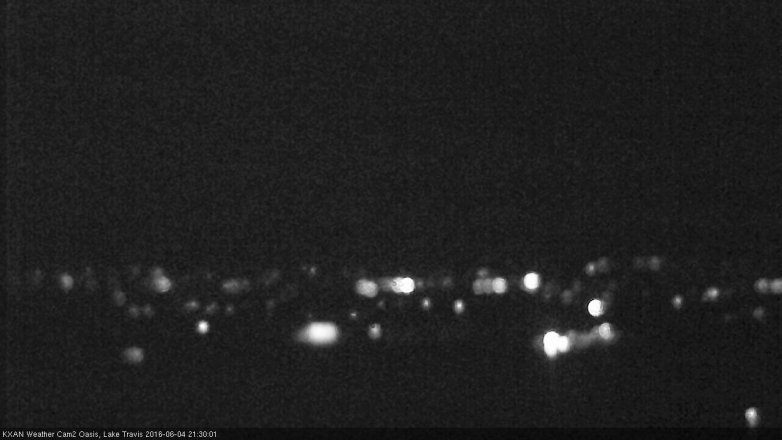 Lake Travis webcam, June 4, 2016 8:50 PM CT
