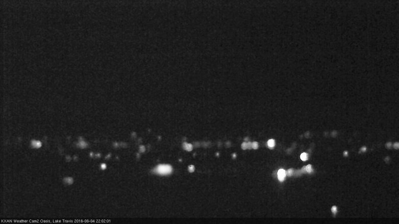 Lake Travis webcam, June 4, 2016 9:05 PM CT