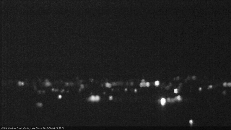 Lake Travis webcam, June 4, 2016 9:15 PM CT