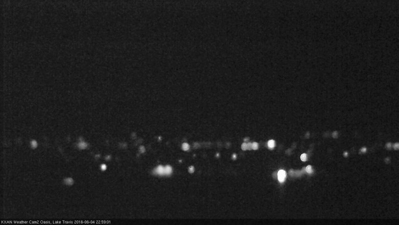 Lake Travis webcam, June 4, 2016 10:10 PM CT