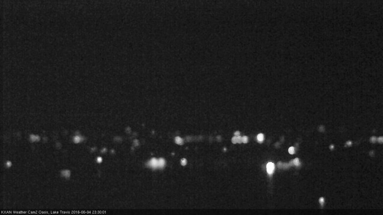 Lake Travis webcam, June 4, 2016 10:45 PM CT