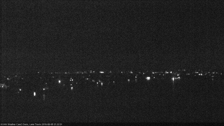 Lake Travis webcam, June 5, 2016 8:35 PM CT