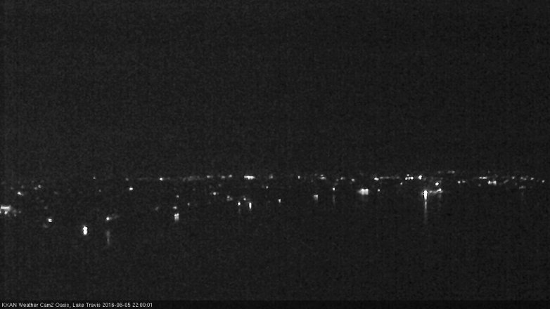 Lake Travis webcam, June 5, 2016 9:10 PM CT