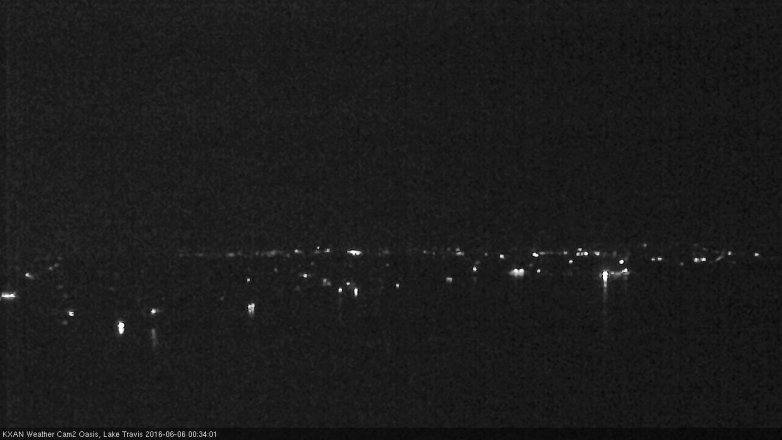 Lake Travis webcam, June 5, 2016 12:00 AM CT