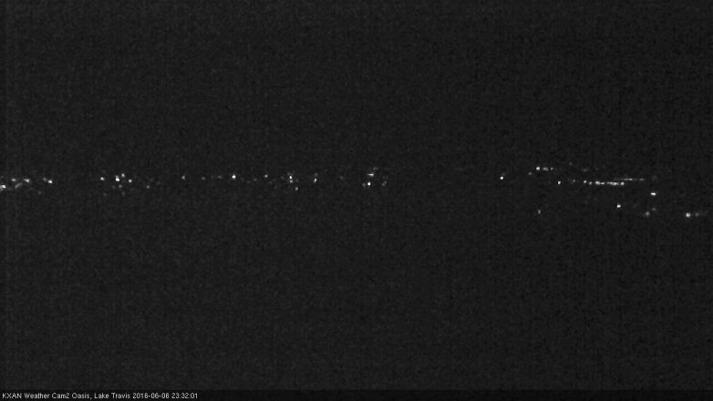 Lake Travis webcam, June 6, 2016 10:35 PM CT